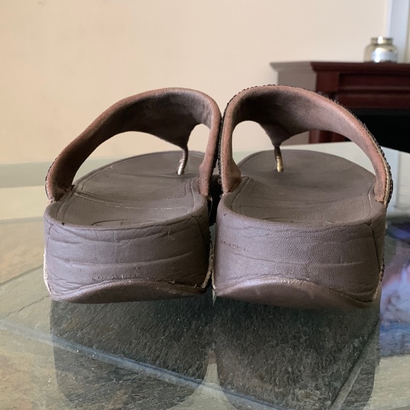 🔥1/2 OFF SUMMER SALE🔥 FITFLOP Electra Strata Glitz Sandals - Picture 6 of 11